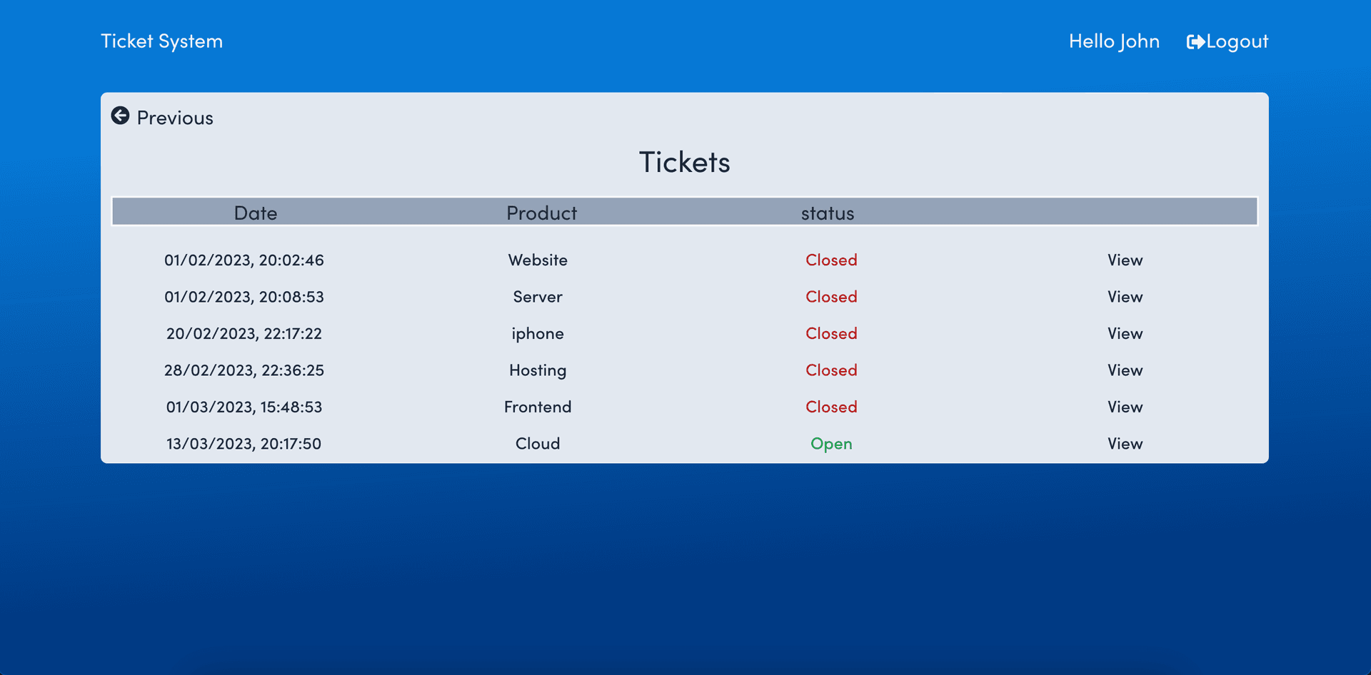 Ticket-System